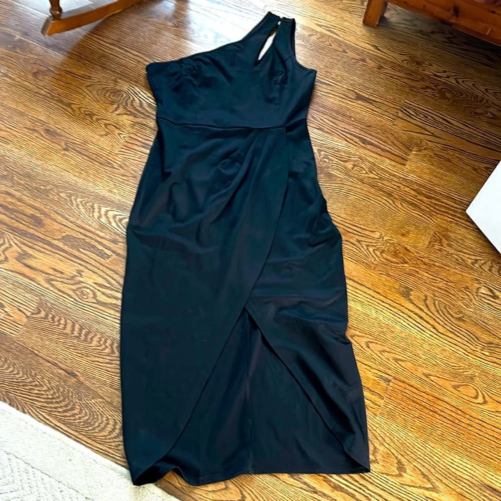 Black One Shoulder Dress